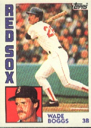 1984 Topps      030      Wade Boggs